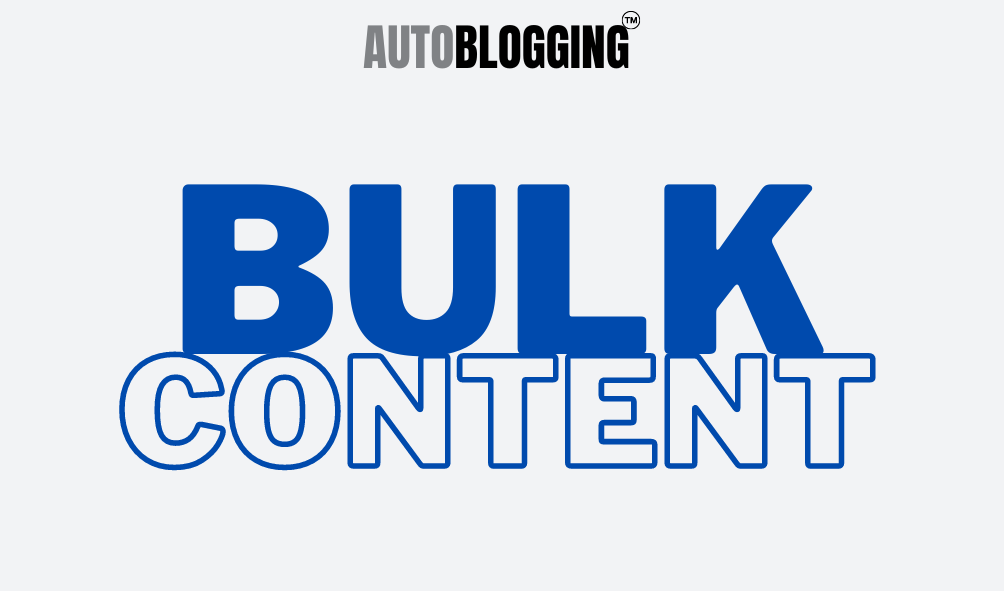 1000 Articles - Bulk Content