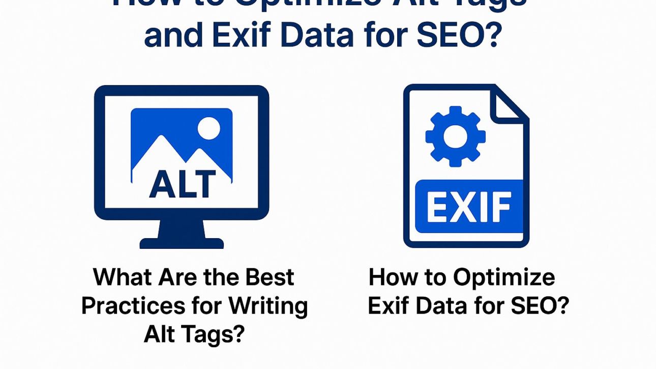 How to Optimize Alt Tags and Exif Data for SEO?