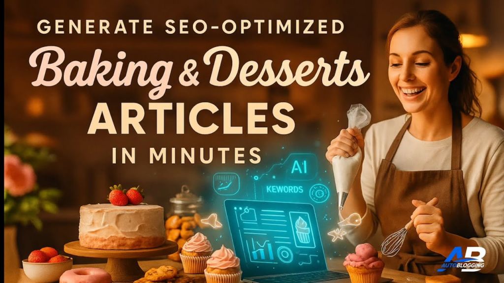 7 Show-Stopping Desserts in Minutes with Autoblogging AI