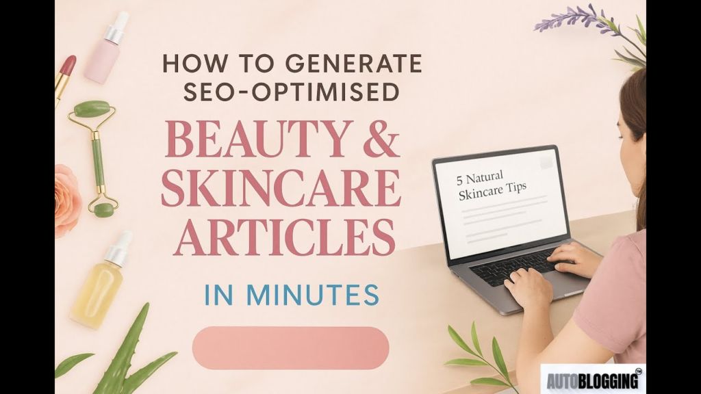 Create Beauty & Skincare Articles in 3 Minutes with AI – Under $1/Post