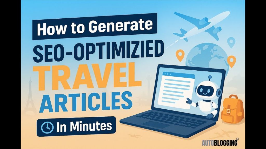 Generate SEO-Optimized Travel Articles in Minutes