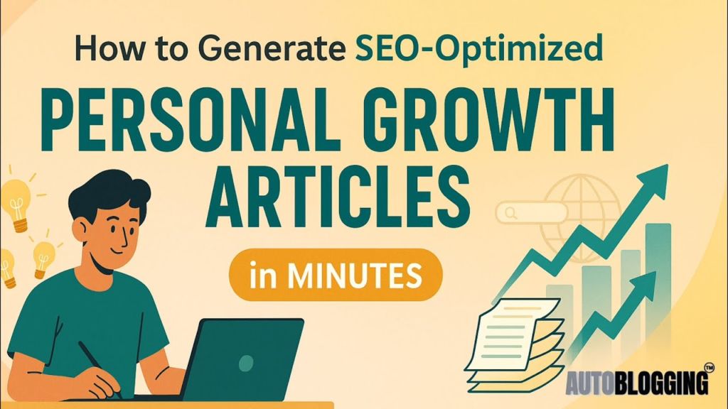 Generate High-Quality Personal Development Articles in 3 Minutes with AI
