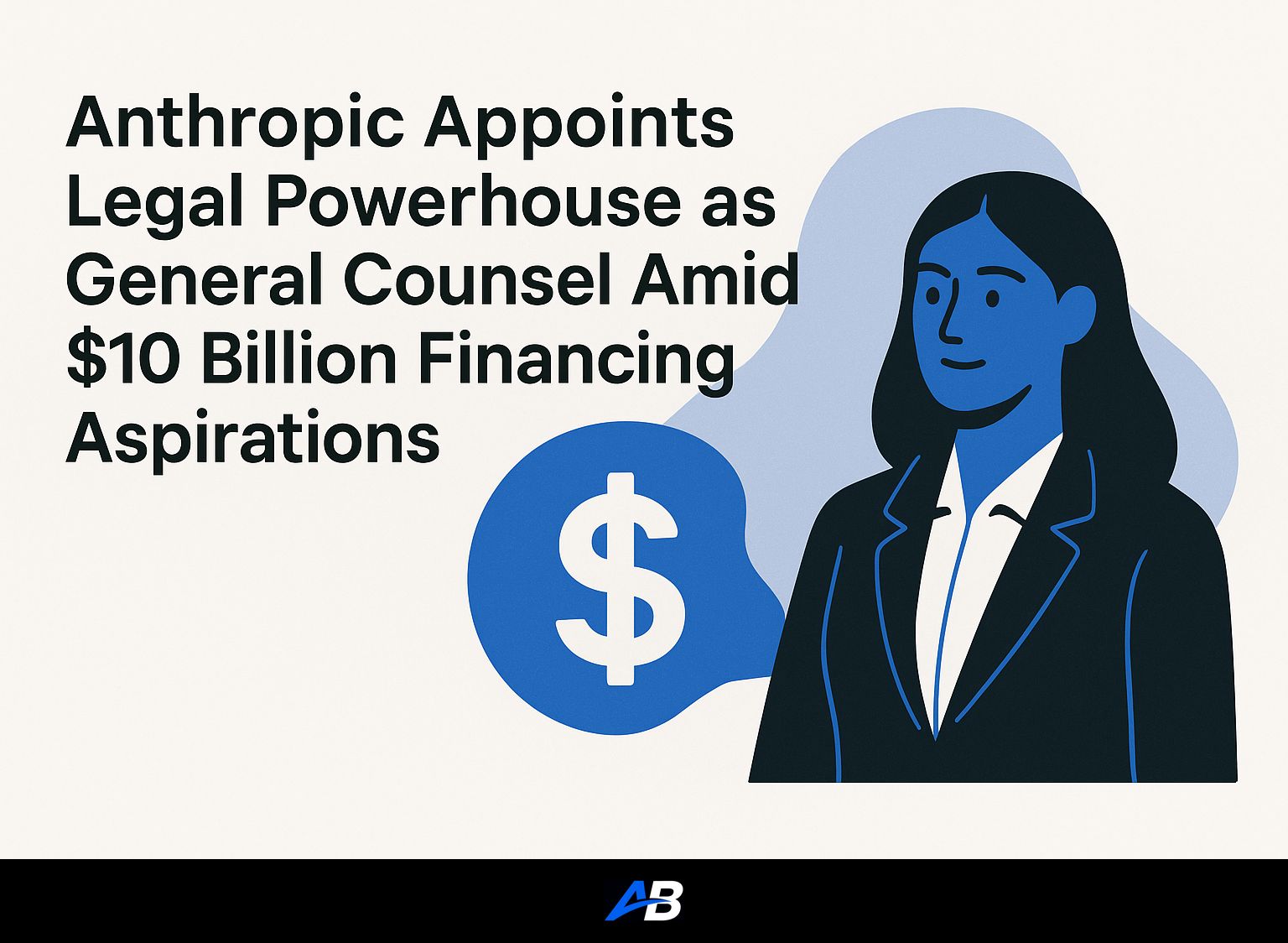Anthropic Appoints Legal Powerhouse as General Counsel Amid $10 Billion Financing Aspirations