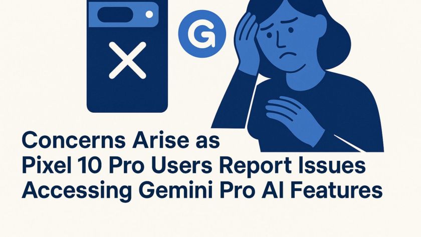 Concerns Arise as Pixel 10 Pro Users Report Issues Accessing Gemini Pro AI Features