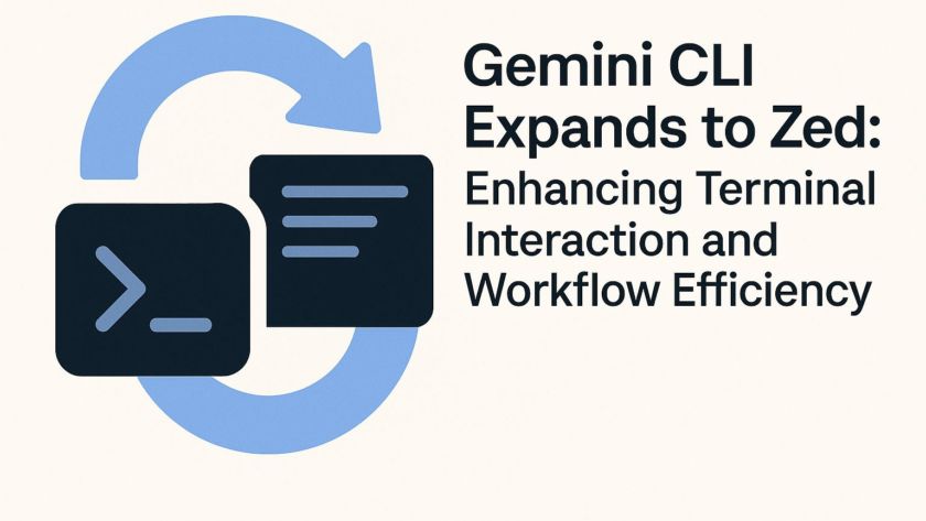 Gemini CLI Expands to Zed: Enhancing Terminal Interaction and Workflow Efficiency