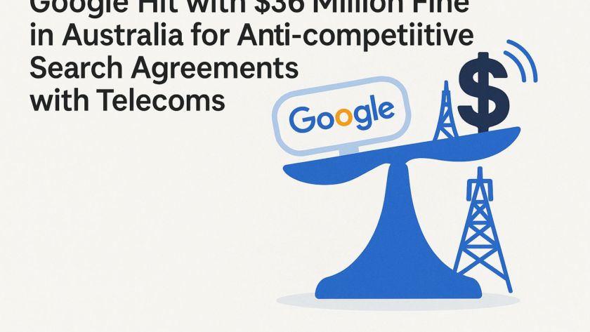 Google Hit with $36 Million Fine in Australia for Anti-competitive Search Agreements with Telecoms