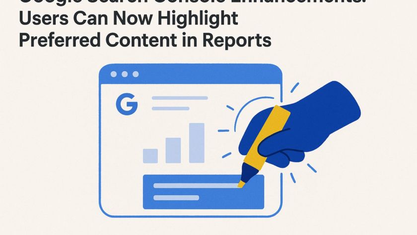 Google Search Console Enhancements: Users Can Now Highlight Preferred Content in Reports