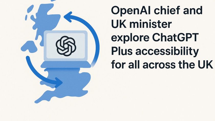 OpenAI chief and UK minister explore ChatGPT Plus accessibility for all across the UK