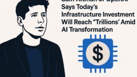Sam Altman of OpenAI Says Today's Infrastructure Investment Will Reach 'Trillions' Amid AI Transformation