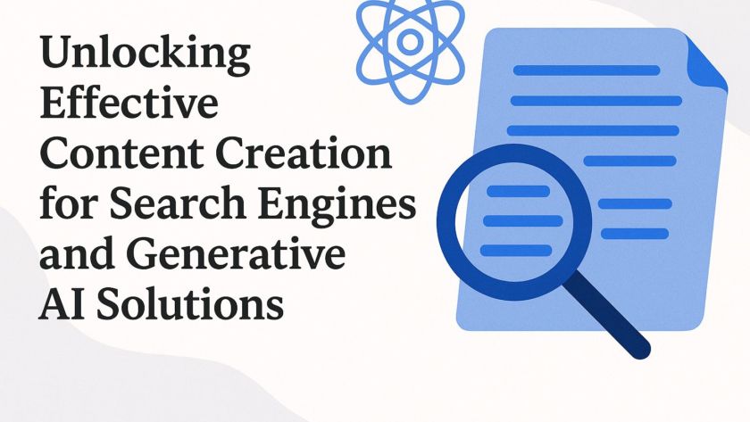 Unlocking Effective Content Creation for Search Engines and Generative AI Solutions