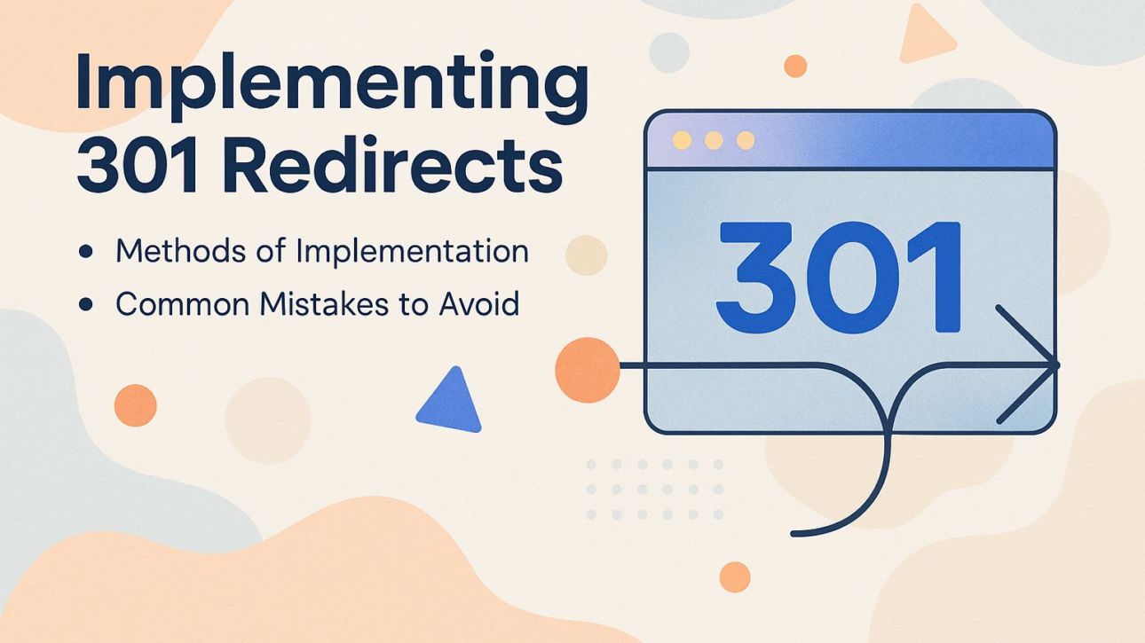 Implementing 301 Redirects