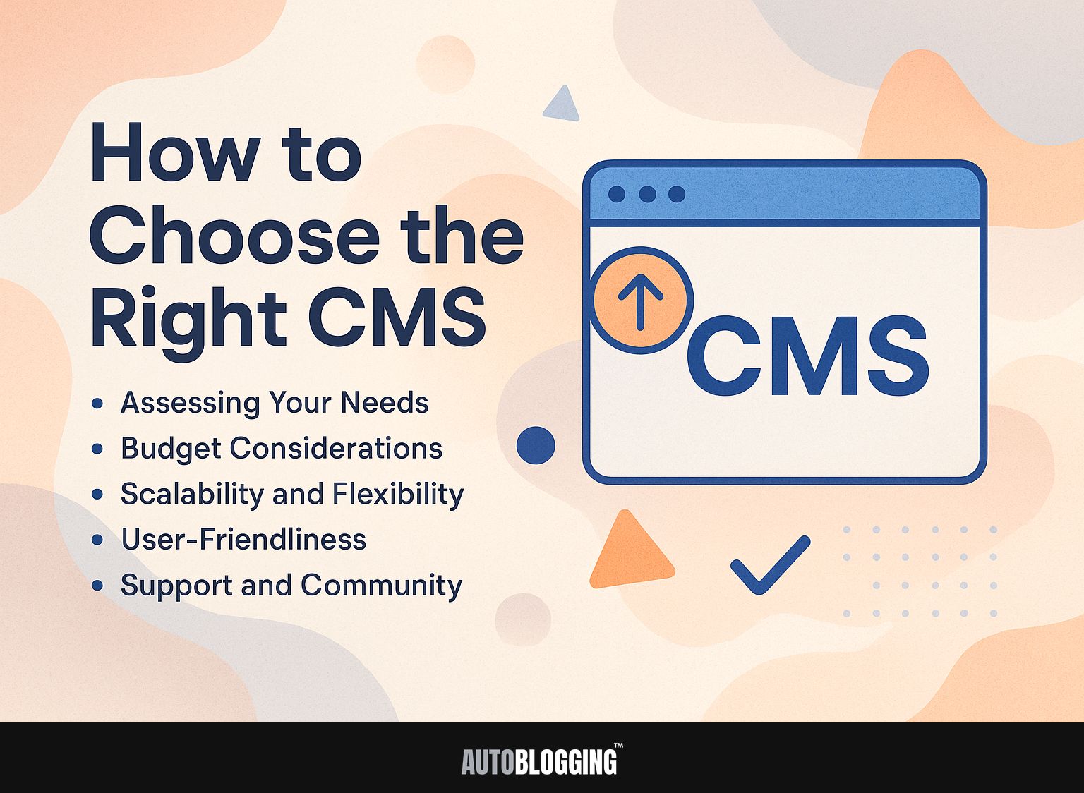 How to Choose the Right CMS