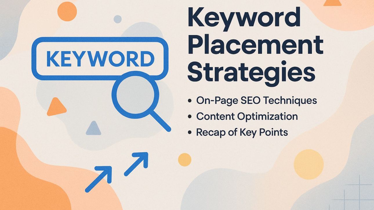 Keyword Placement Strategies