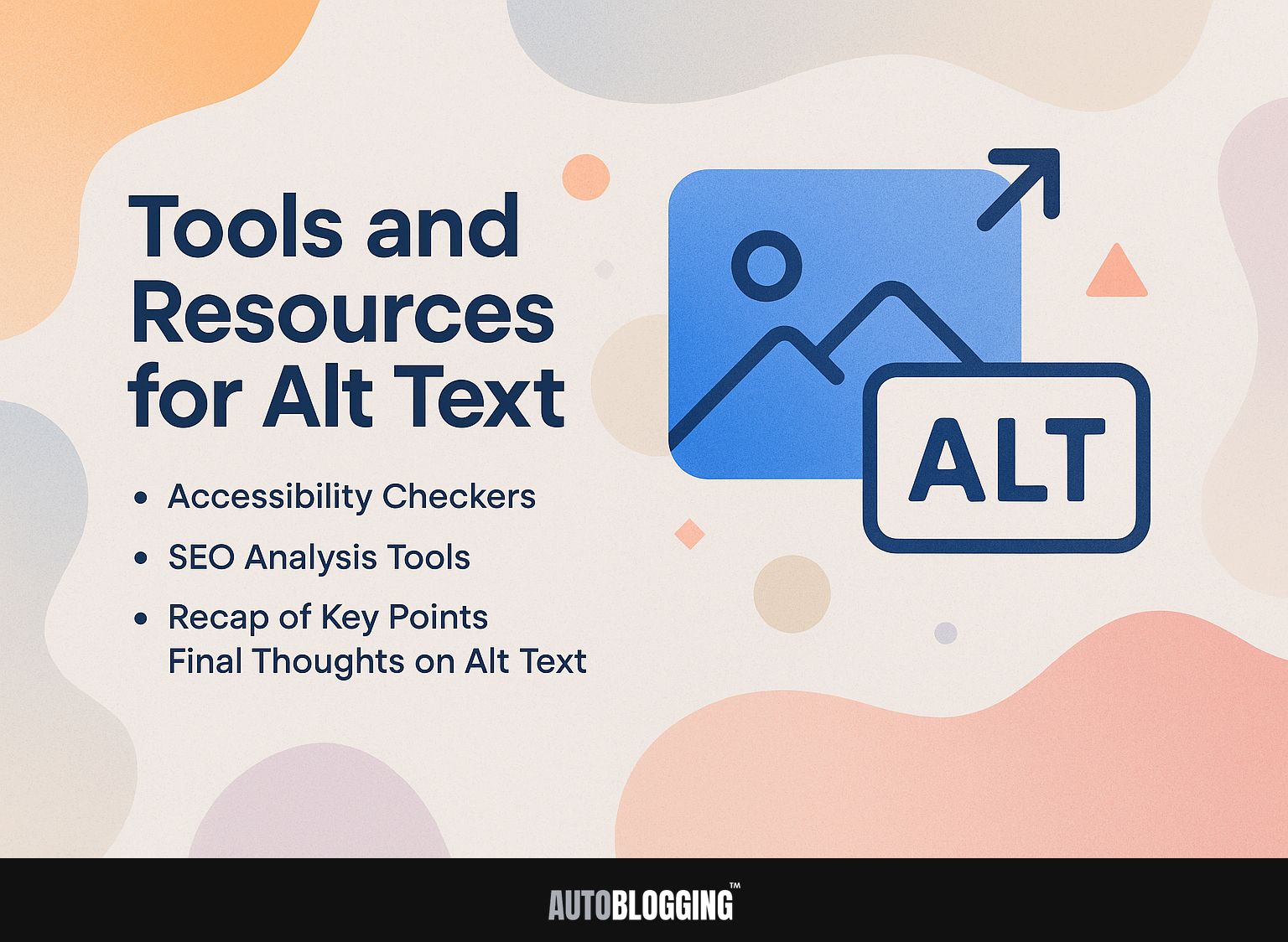 Tools and Resources for Alt Text