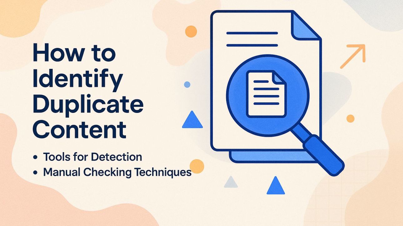 How to Identify Duplicate Content