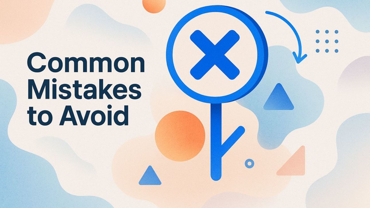 Common Mistakes to Avoid