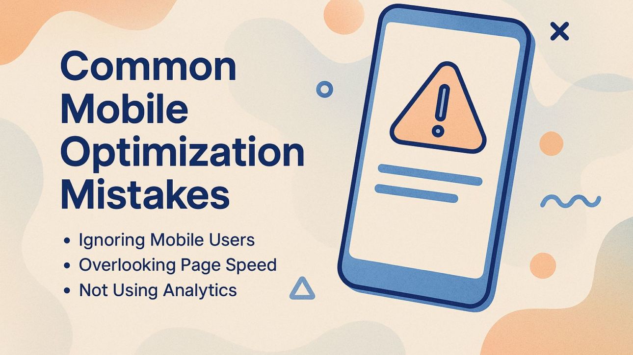 Common Mobile Optimization Mistakes