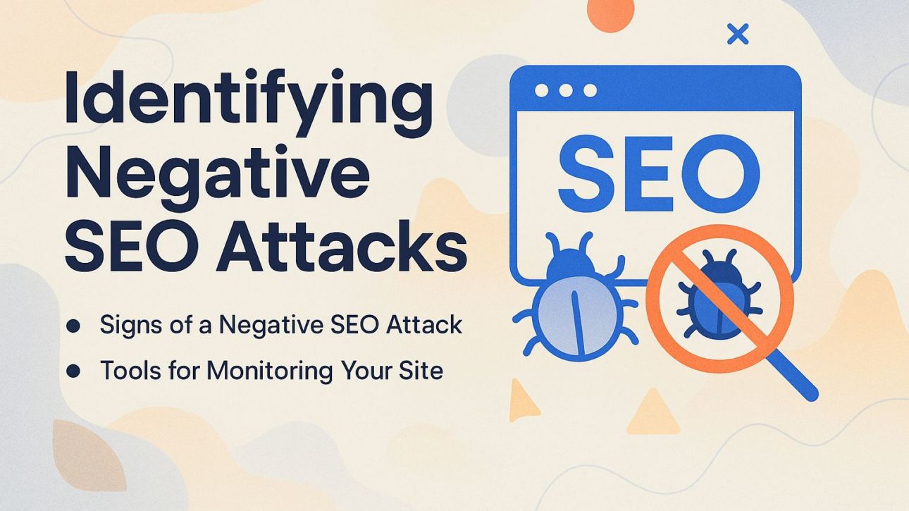 Identifying Negative SEO Attacks