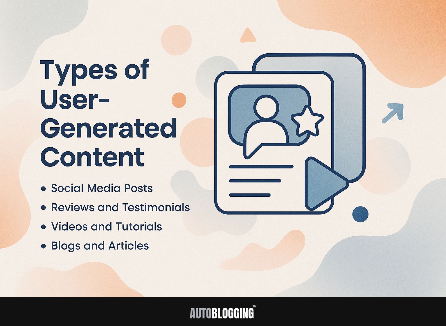 Types of User-Generated Content