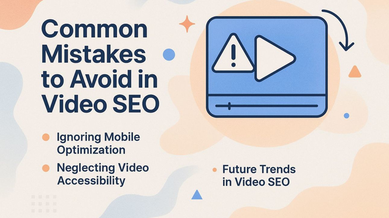 Common Mistakes to Avoid in Video SEO