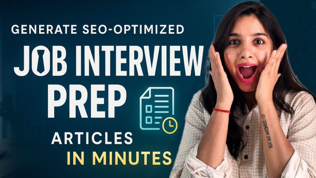 Master Job Interview Questions Using AI in 3 Minutes
