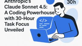 Anthropic's Claude Sonnet 4.5: A Coding Powerhouse with 30-Hour Task Focus Unveiled