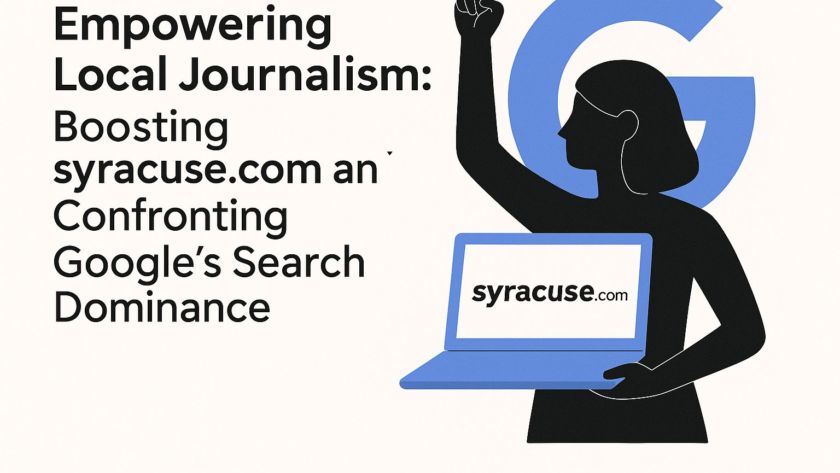 Empowering Local Journalism: Boosting syracuse.com and Confronting Google