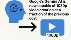 Google's Gemini AI is now capable of 1080p video creation at a fraction of the previous cost