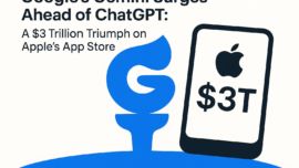 Google’s Gemini Surges Ahead of ChatGPT: A $3 Trillion Triumph on Apple’s App Store