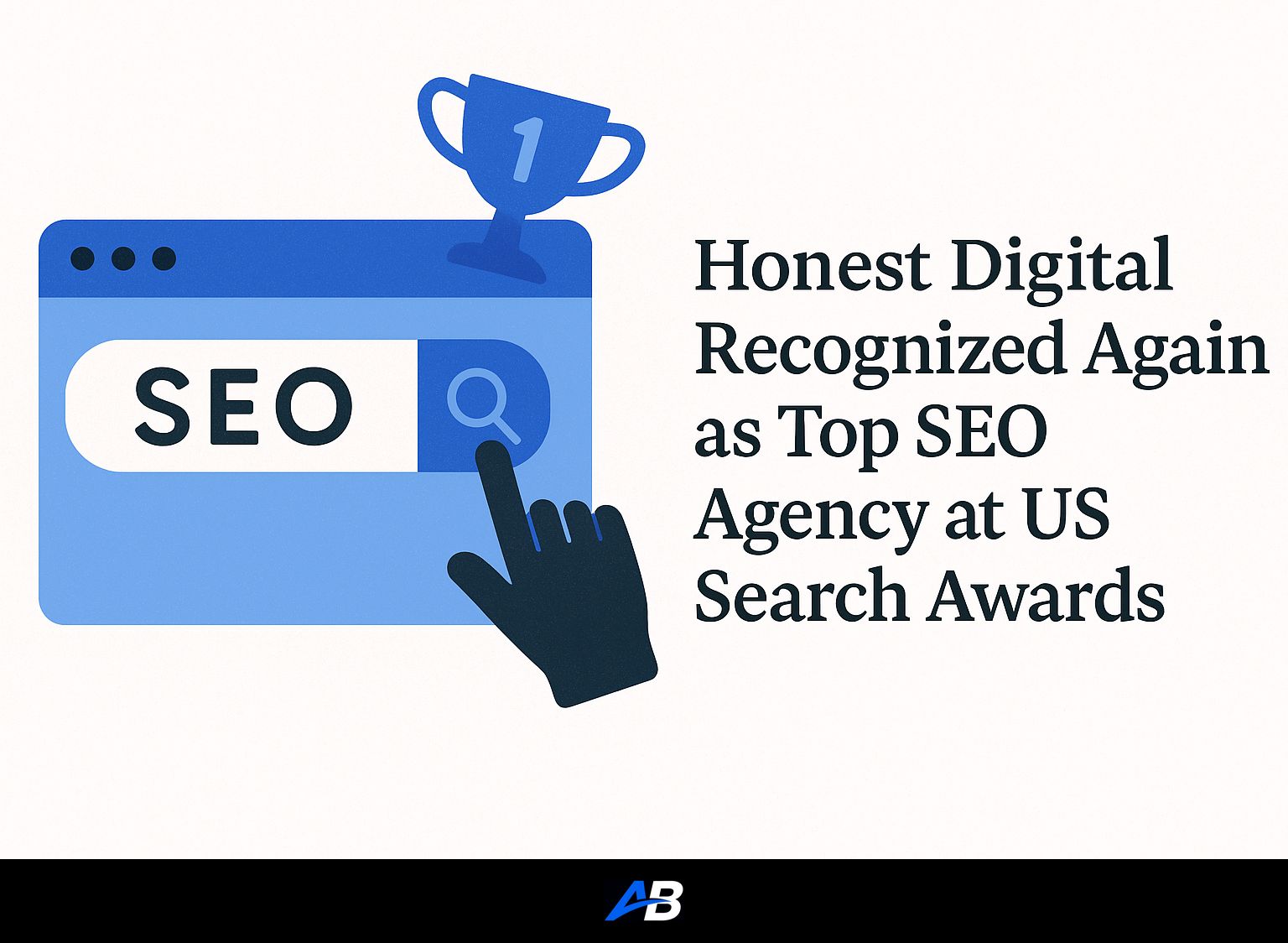 Honest Digital Recognized Again as Top SEO Agency at US Search Awards