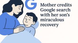 Mother credits Google search with her son's miraculous recovery