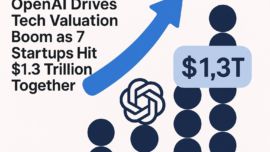 OpenAI Drives Tech Valuation Boom as 7 Startups Hit $1.3 Trillion Together