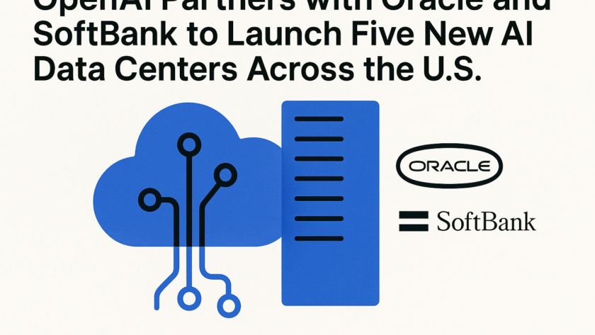 OpenAI Partners with Oracle and SoftBank to Launch Five New AI Data Centers Across the U.S.