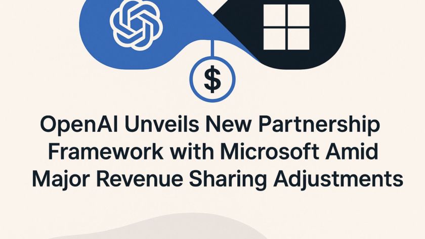 OpenAI Unveils New Partnership Framework with Microsoft Amid Major Revenue Sharing Adjustments