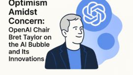 Optimism Amidst Concern: OpenAI Chair Bret Taylor on the AI Bubble and Its Innovations