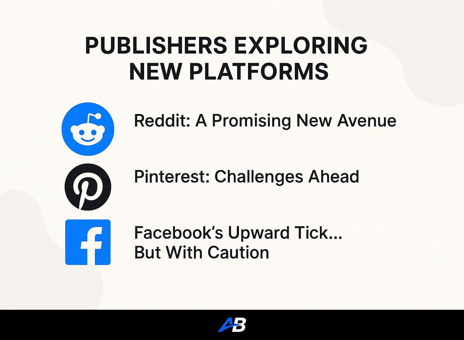 Publishers Exploring New Platforms