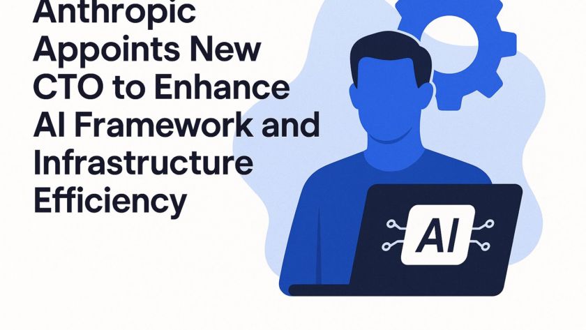 Anthropic Appoints New CTO to Enhance AI Framework and Infrastructure Efficiency