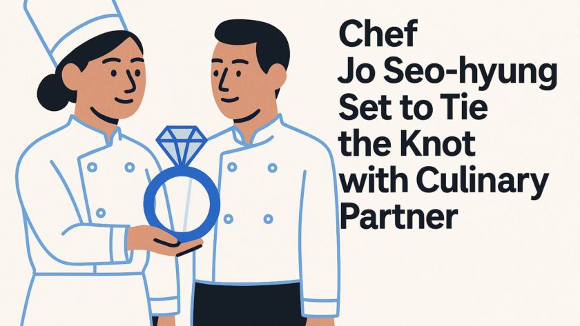 Chef Jo Seo-hyung Set to Tie the Knot with Culinary Partner