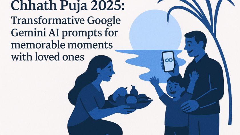 Chhath Puja 2025: Transformative Google Gemini AI prompts for memorable moments with loved ones