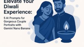 Elevate Your Diwali Experience: 5 AI Prompts for Gorgeous Couple Portraits with Gemini Nano Banana