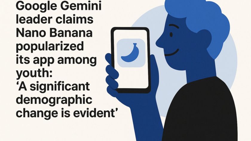 Google Gemini leader claims Nano Banana popularized its app among youth: