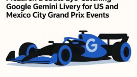 McLaren Debuts Eye-Catching Google Gemini Livery for US and Mexico City Grand Prix Events