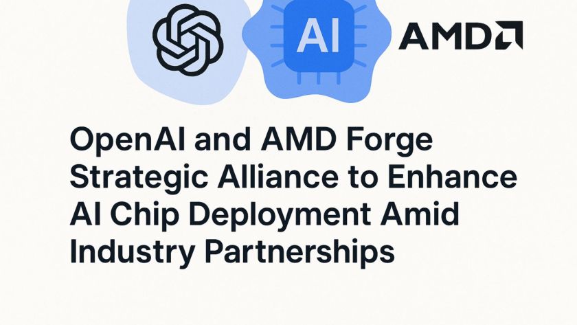 OpenAI and AMD Forge Strategic Alliance to Enhance AI Chip Deployment Amid Industry Partnerships
