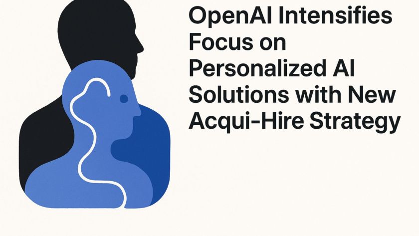 OpenAI Intensifies Focus on Personalized AI Solutions with New Acqui-Hire Strategy