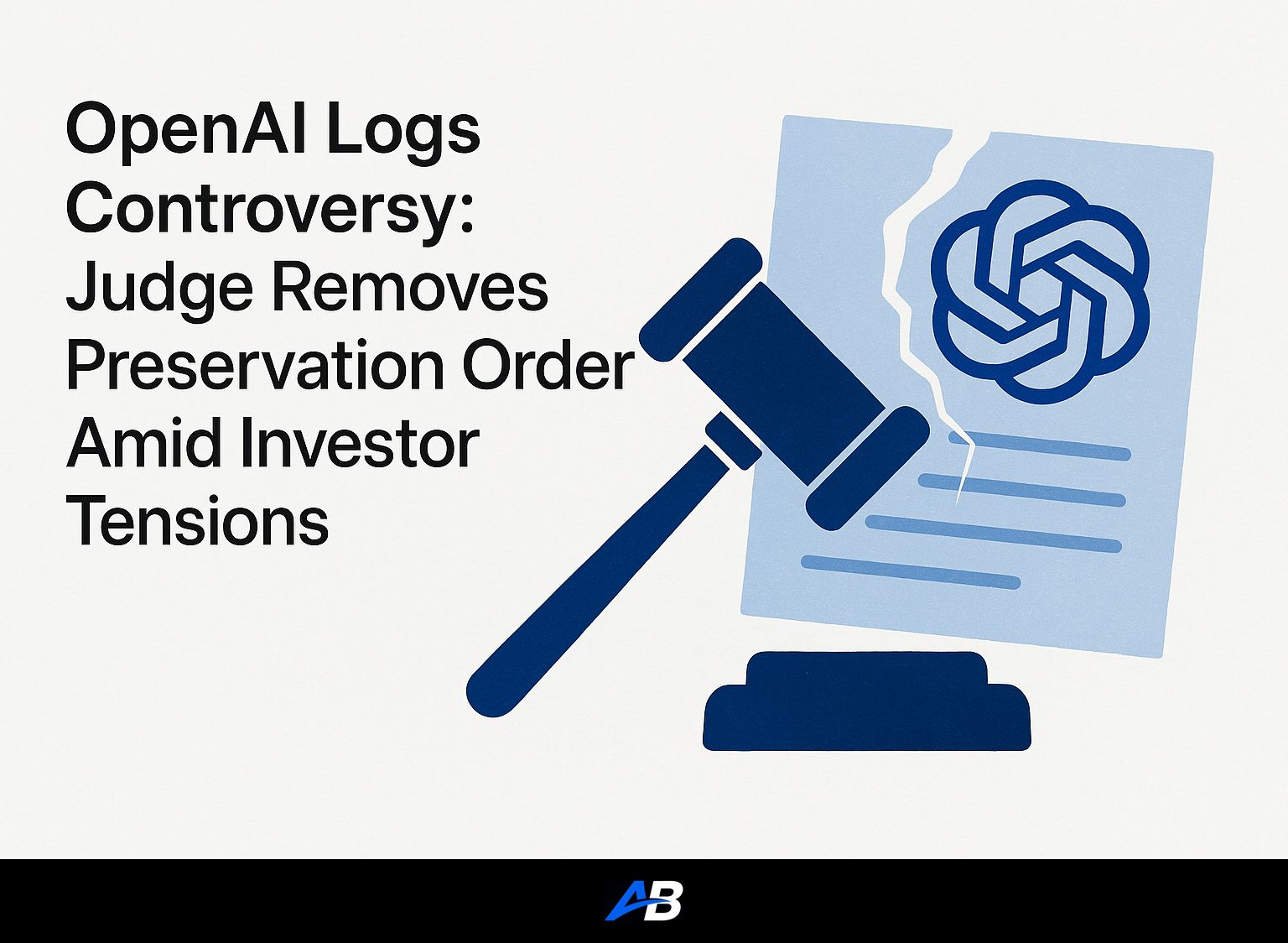 OpenAI Logs Controversy: Judge Removes Preservation Order Amid Investor Tensions