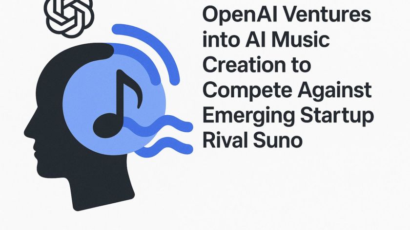 OpenAI Ventures into AI Music Creation to Compete Against Emerging Startup Rival Suno
