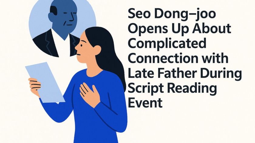 Seo Dong-joo Opens Up About Complicated Connection with Late Father During Script Reading Event