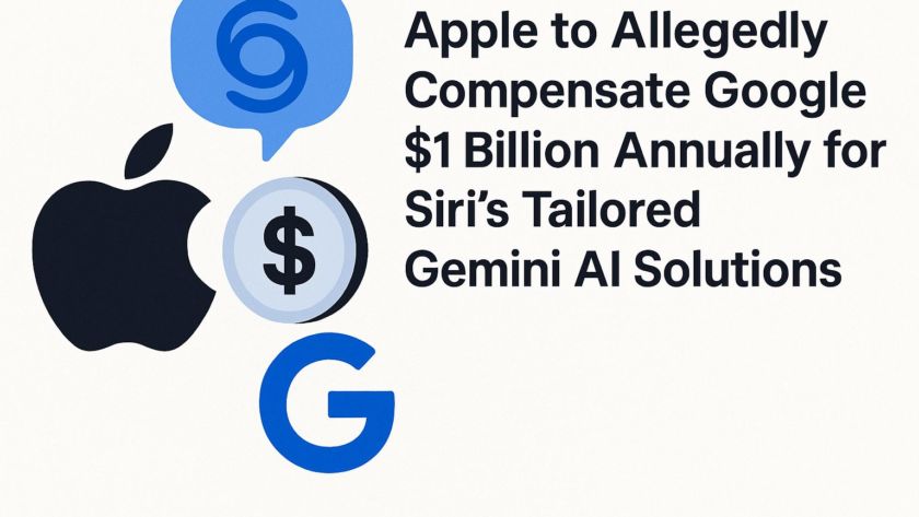 Apple to Allegedly Compensate Google $1 Billion Annually for Siri