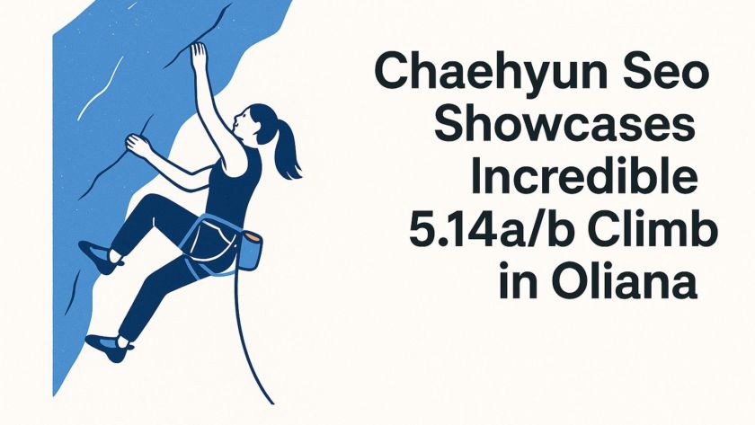 Chaehyun Seo Showcases Incredible 5.14a/b Climb in Oliana