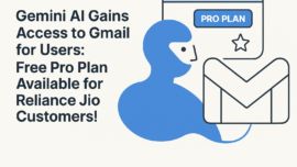 Gemini AI Gains Access to Gmail for Users: Free Pro Plan Available for Reliance Jio Customers!